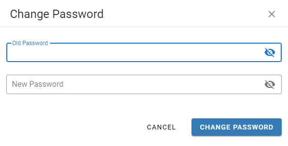 Change Password Dialog